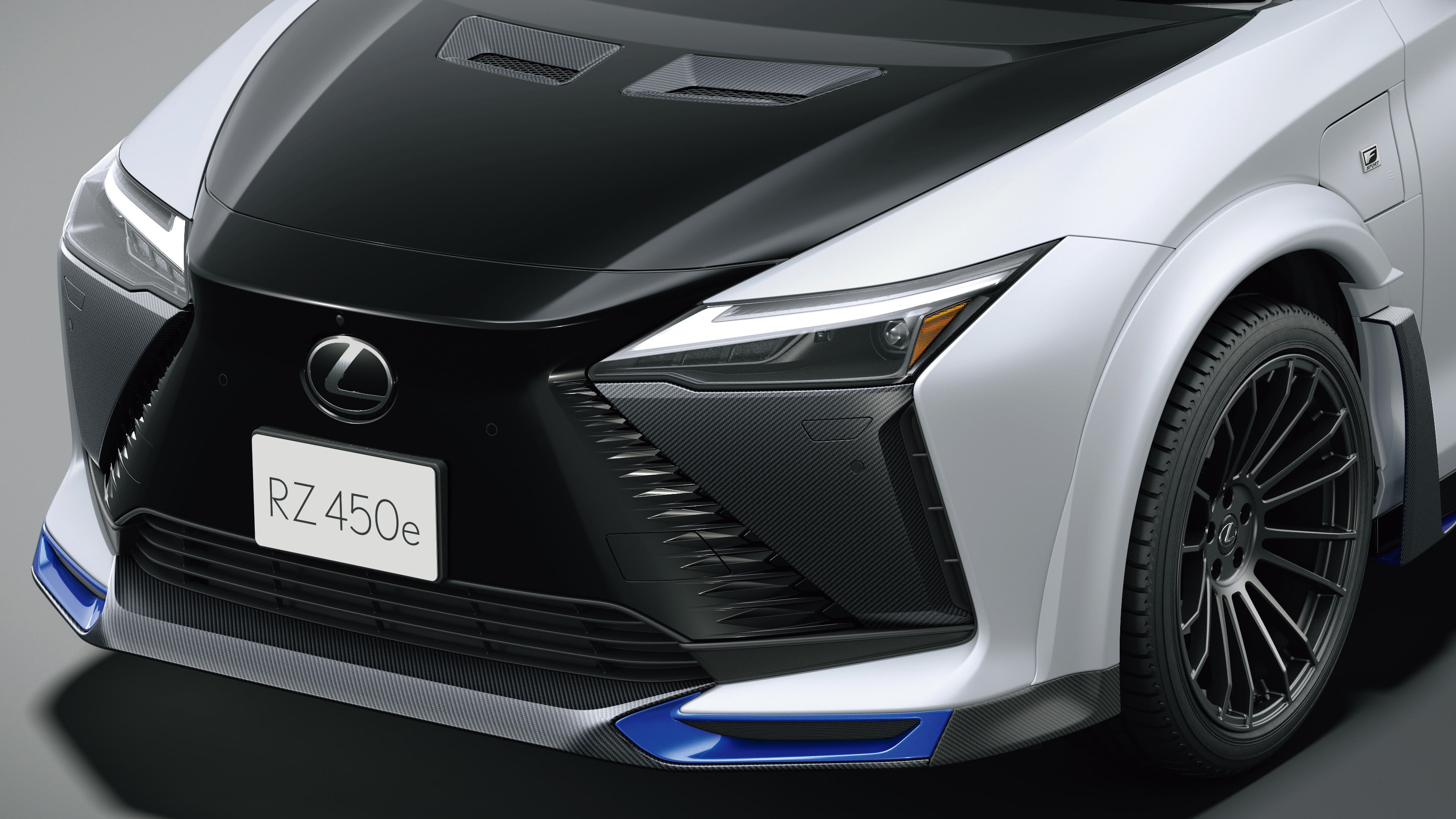 ディーラー特注 LEXUS RZ450e イーサーメタリック 京商 1/18 レクサス RZ 450e イーサーメタリック